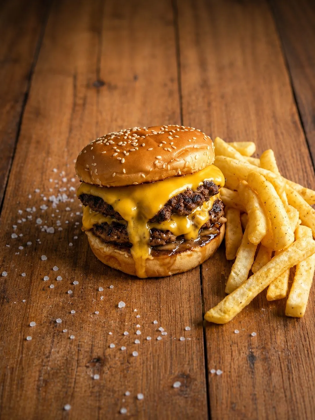 Cheeseburger & Fries