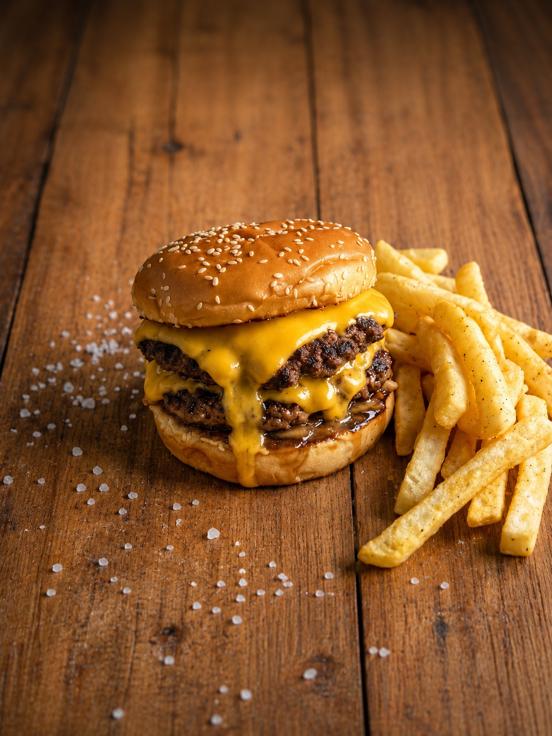 Cheeseburger & Fries